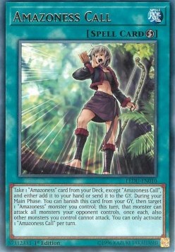 Amazoness Call⁣ - Legendary Duelists⁣ (Rare)⁣ [010]