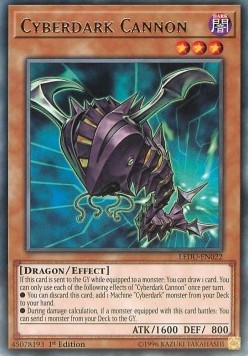 Cyberdark Cannon - Legendary Duelists (Rare) [LEDU-022]