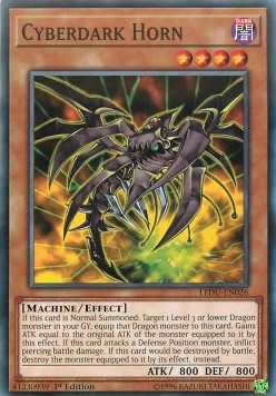 Cyberdark Horn⁣ - Legendary Duelists⁣ (Common)⁣ [026]