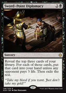 Sword-Point Diplomacy - Ixalan (Rare) [XLN-126]
