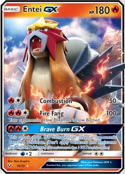 Entei GX⁣ - Shining Legends⁣ (Ultra Rare)⁣ [10]