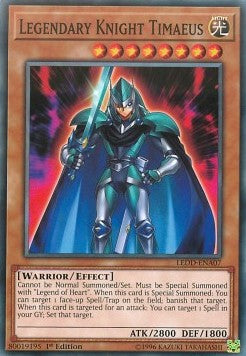 Legendary Knight Timaeus - Legendary Dragon Decks (Common) [LEDD-A07]