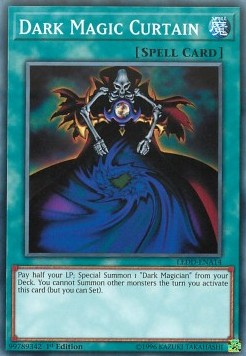Dark Magic Curtain - Legendary Dragon Decks (Common) [LEDD-A14]