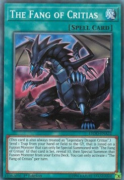 The Fang of Critias - Legendary Dragon Decks (Common) [LEDD-A22]
