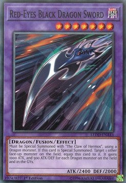 Red-Eyes Black Dragon Sword⁣ - Legendary Dragon Decks⁣ (Common)⁣ [A43]