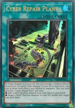 Cyber Repair Plant (V.2 - Ultra Rare)⁣ - Legendary Dragon Decks⁣ (Ultra Rare)⁣ [B12]