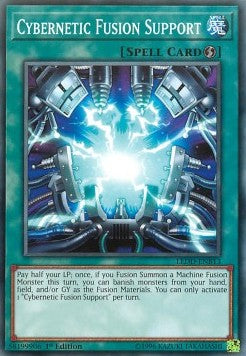 Cybernetic Fusion Support - Legendary Dragon Decks (Common) [LEDD-B13]