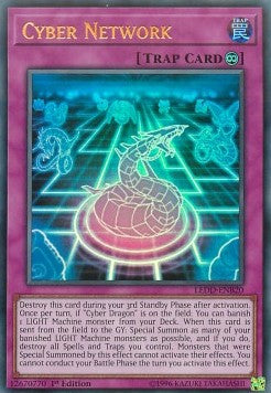 Cyber Network (V.2 - Ultra Rare)⁣ - Legendary Dragon Decks⁣ (Ultra Rare)⁣ [B20]