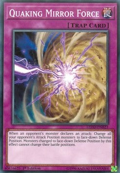 Quaking Mirror Force - Legendary Dragon Decks (Common) [LEDD-B23]