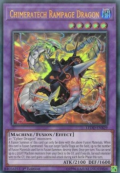 Chimeratech Rampage Dragon (V.2 - Ultra Rare)⁣ - Legendary Dragon Decks⁣ (Ultra Rare)⁣ [B29]