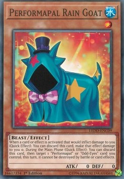 Performapal Rain Goat⁣ - Legendary Dragon Decks⁣ (Common)⁣ [C09]