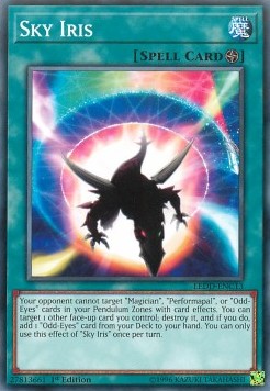 Sky Iris - Legendary Dragon Decks (Common) [LEDD-C13]