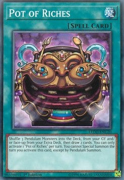 Pot of Riches⁣ - Legendary Dragon Decks⁣ (Common)⁣ [C20]
