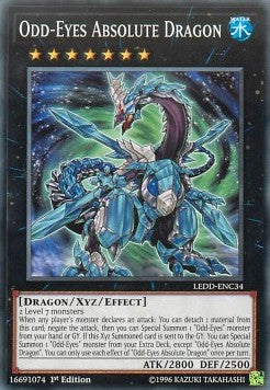 Odd-Eyes Absolute Dragon - Legendary Dragon Decks (Common) [LEDD-C34]