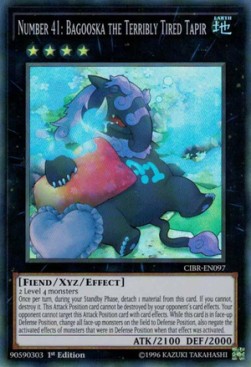 Number 41: Bagooska the Terribly Tired Tapir⁣ - Circuit Break⁣ (Super Rare)⁣ [097]