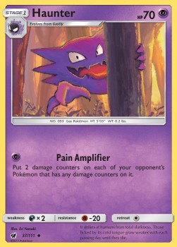 Haunter⁣ - Crimson Invasion⁣ (Uncommon)⁣ [37]
