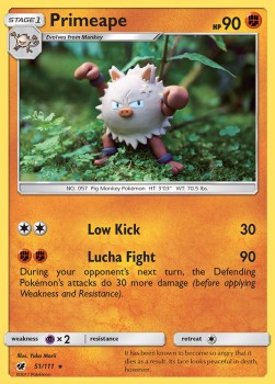 Primeape - Crimson Invasion (Rare) [CIN-51]