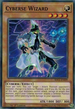 Cyberse Wizard - Structure Deck: Cyberse Link (Common) [SDCL-009]