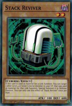 Stack Reviver - Structure Deck: Cyberse Link (Common) [SDCL-011]