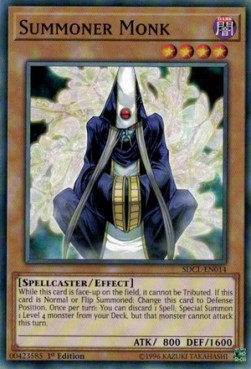 Summoner Monk - Structure Deck: Cyberse Link (Common) [SDCL-014]