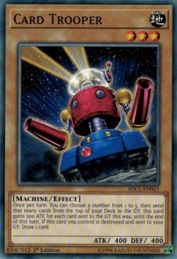 Card Trooper - Structure Deck: Cyberse Link (Common) [SDCL-015]