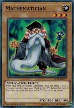Mathematician - Structure Deck: Cyberse Link (Common) [SDCL-017]