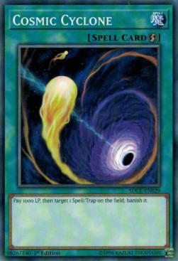 Cosmic Cyclone - Structure Deck: Cyberse Link (Common) [SDCL-029]