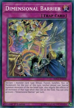 Dimensional Barrier - Structure Deck: Cyberse Link (Common) [SDCL-039]
