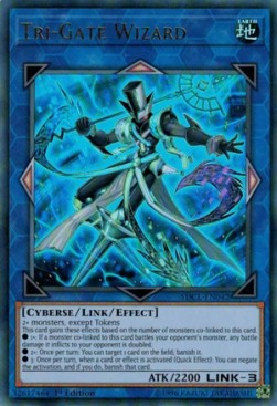 Tri-Gate Wizard⁣ - Structure Deck: Cyberse Link⁣ (Ultra Rare)⁣ [042]