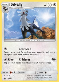Silvally⁣ - SM Black Star Promos⁣ (Promo)⁣ [64]