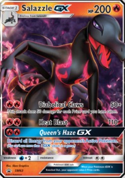 Salazzle GX - SM Black Star Promos (Promo) [SM-63]