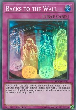 Backs to the Wall⁣ - Spirit Warriors⁣ (Super Rare)⁣ [053]