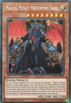 Magical Musket Mastermind Zakiel⁣ - Spirit Warriors⁣ (Secret Rare)⁣ [022]