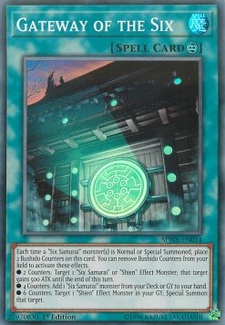 Gateway of the Six⁣ - Spirit Warriors⁣ (Super Rare)⁣ [014]