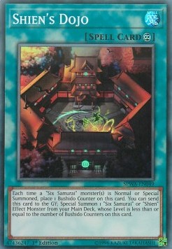 Shien's Dojo⁣ - Spirit Warriors⁣ (Super Rare)⁣ [049]