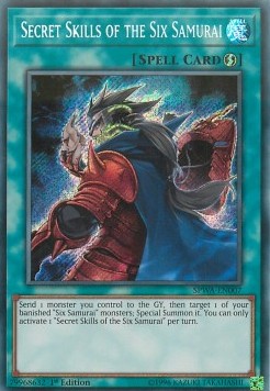 Secret Skills of the Six Samurai⁣ - Spirit Warriors⁣ (Secret Rare)⁣ [007]