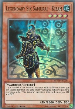 Legendary Six Samurai - Kizan⁣ - Spirit Warriors⁣ (Super Rare)⁣ [010]