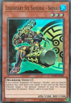 Legendary Six Samurai - Shinai⁣ - Spirit Warriors⁣ (Super Rare)⁣ [044]