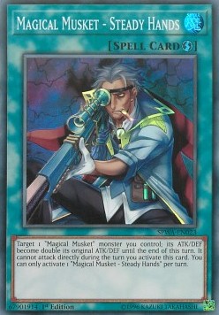 Magical Musket - Steady Hands⁣ - Spirit Warriors⁣ (Super Rare)⁣ [023]