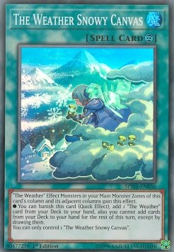 The Weather Snowy Canvas⁣ - Spirit Warriors⁣ (Super Rare)⁣ [036]