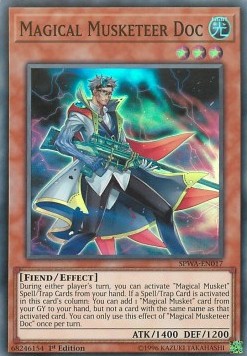 Magical Musketeer Doc⁣ - Spirit Warriors⁣ (Super Rare)⁣ [017]