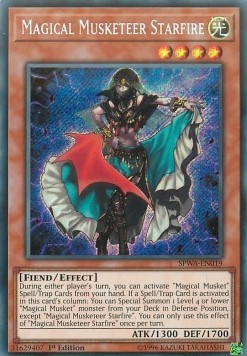 Magical Musketeer Starfire⁣ - Spirit Warriors⁣ (Secret Rare)⁣ [019]