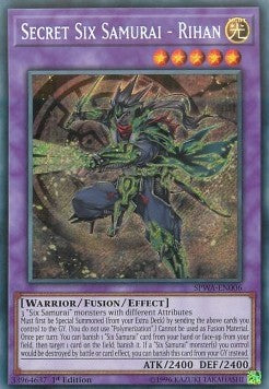 Secret Six Samurai - Rihan⁣ - Spirit Warriors⁣ (Secret Rare)⁣ [006]