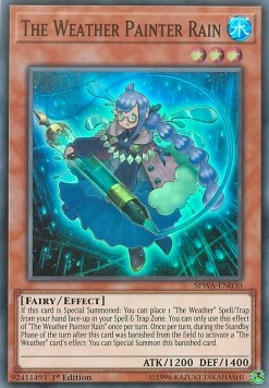 The Weather Painter Rain - Spirit Warriors (Super Rare) [SPWA-030]