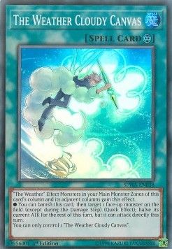 The Weather Cloudy Canvas⁣ - Spirit Warriors⁣ (Super Rare)⁣ [038]