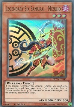 Legendary Six Samurai - Mizuho⁣ - Spirit Warriors⁣ (Super Rare)⁣ [045]