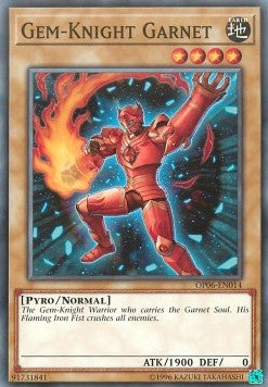 Gem-Knight Garnet⁣ - OTS Tournament Pack 6⁣ (Common)⁣ [014]