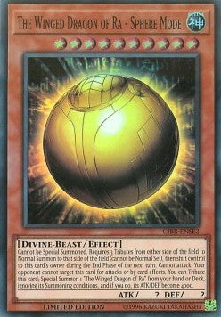 The Winged Dragon of Ra - Sphere Mode⁣ - Circuit Break⁣ (Super Rare)⁣ [SE2]