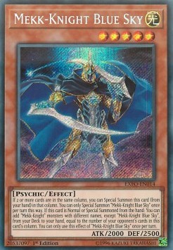 Mekk-Knight Blue Sky⁣ - Extreme Force⁣ (Secret Rare)⁣ [014]
