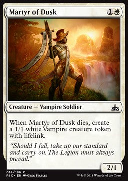 Martyr of Dusk - Rivals of Ixalan (Common) [RIX-14]